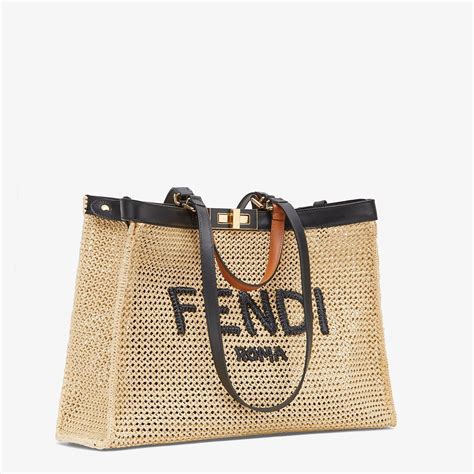 fendi bag raffia